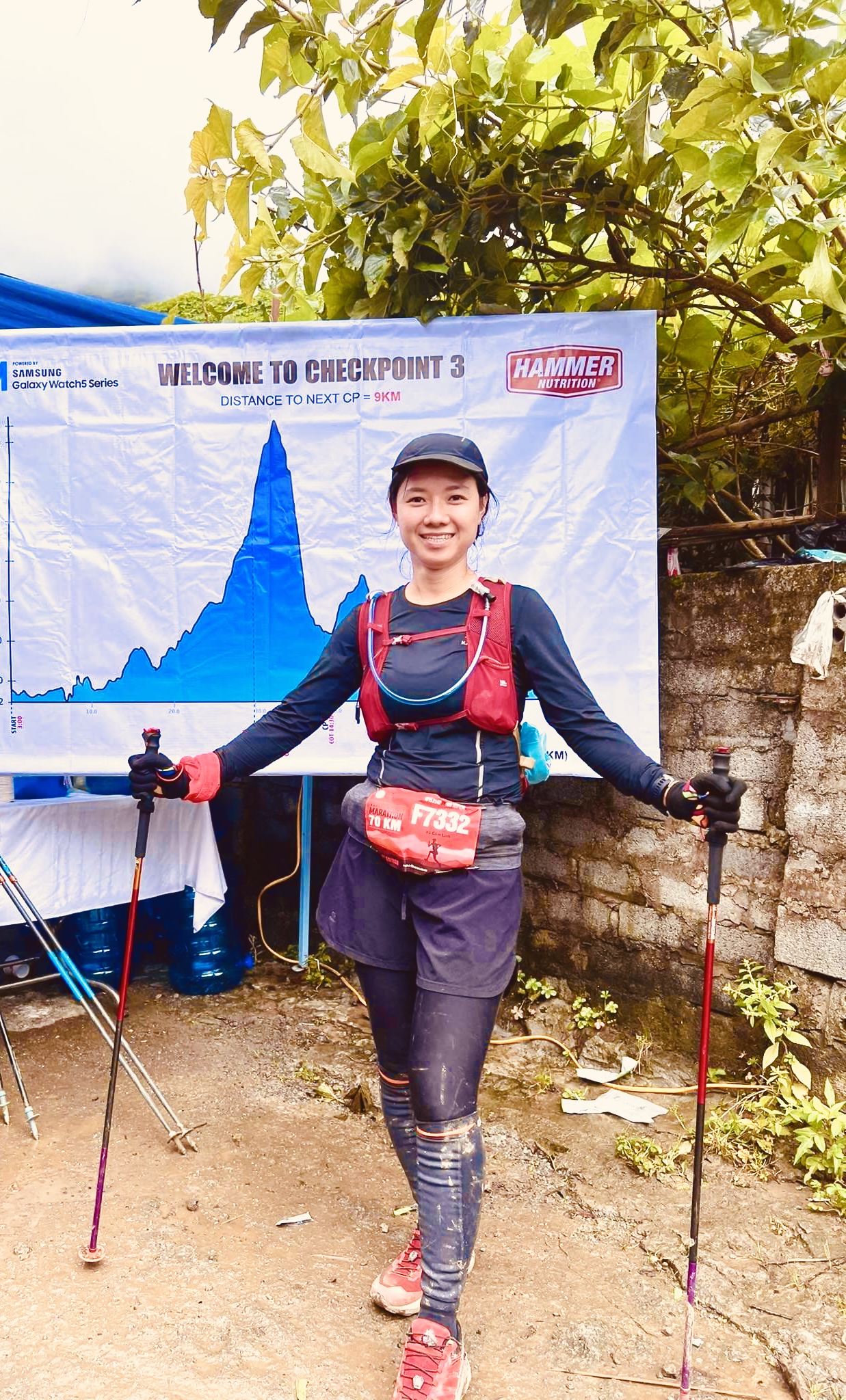 Võ Cẩm Linh chạy ultra trail